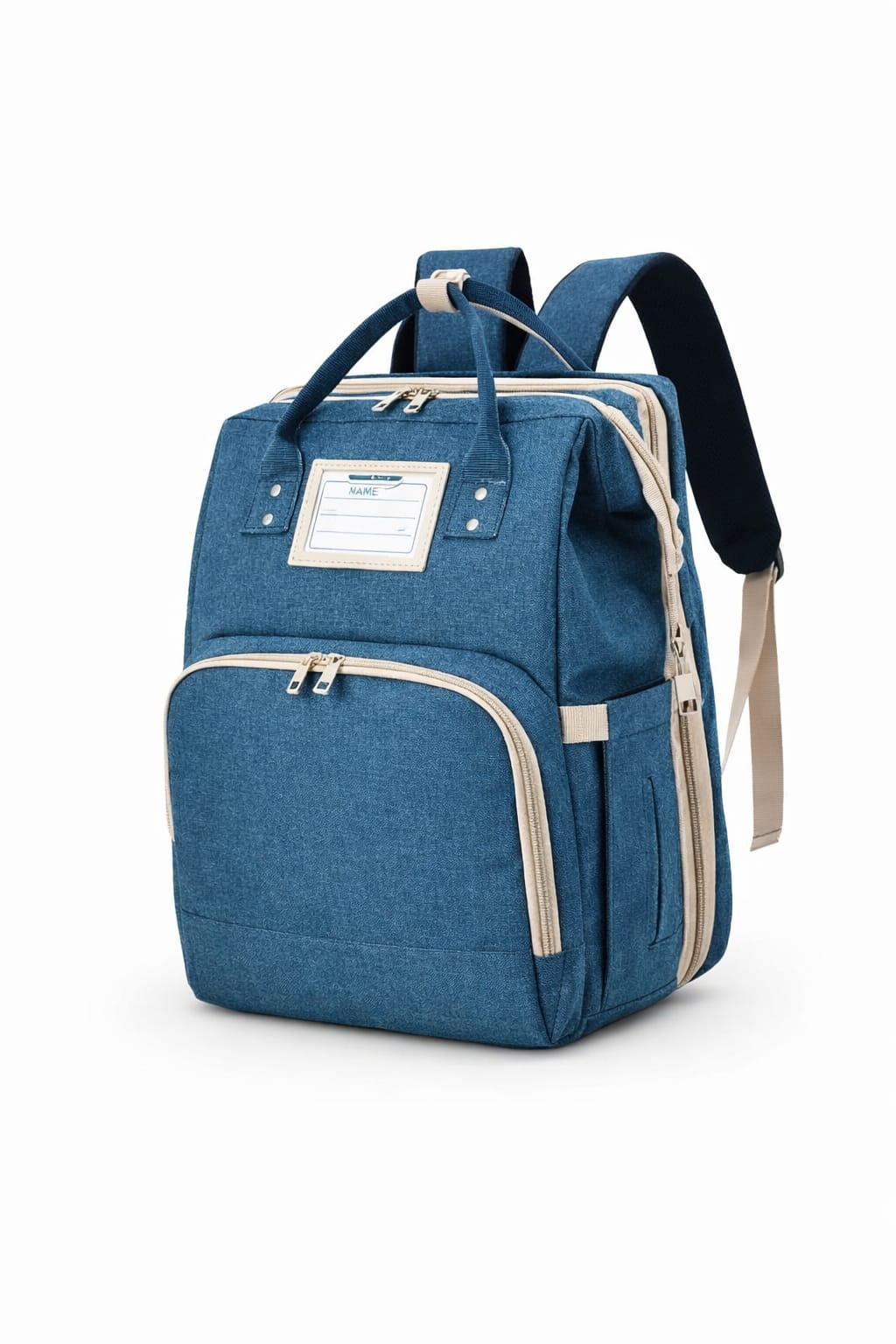 Mochila Pañalera 3 en 1 con Cambiador y Cuna Portátil